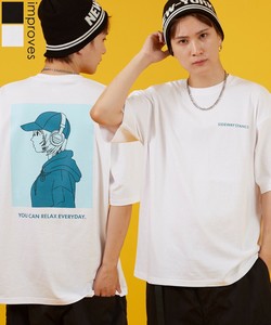 [SIDEWAYSTANCE] T-shirt Short-Sleeved T-Shirt