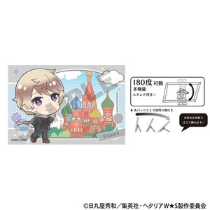 ■2025AW　先行予約■　ヘタリア World★Stars　アート缶バッジ　ロシア/ちまにわ