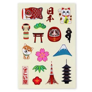 Stickers Lucky Charm Made in Japan Made in Japan
