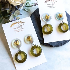 Pierced Earrings Silver Post