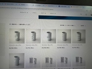 Hasami ware Japanese Teacup Fancy 4-pcs