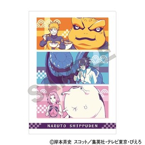 ■2025AW　先行予約■　NARUTO -ナルト- 疾風伝　シングルクリアファイル　ひと休み/クラパレット