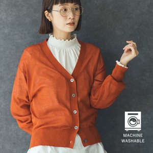罩衫 V领 针织罩衫 抗UV