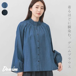 衬衫 抽褶 褶边/木耳边 衬衫