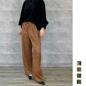 Full-Length Pant Flower Print