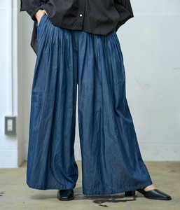 Pre-order Denim Full-Length Pant Pintucked Lightweight Waist 5.5OZ