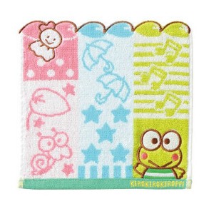 8月6日(水)11:00までSale★　サンリオ けろけろけろっぴ シャンブルけろっぴ ミニ タオル10枚入り