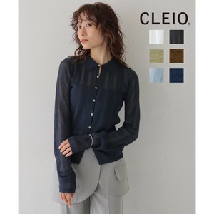 ランダムリブシアーポロニット/CLEIO 2025秋冬新作