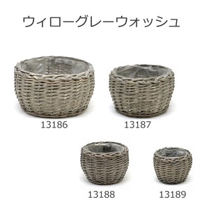 ウィローグレーウォッシュ　タマゴ型　LL/L/M/S　【9月入荷】