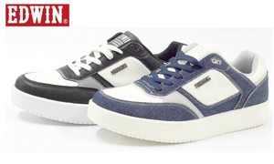 【25AW新作】【EDWIN】 メンズ 軽量ローカットスニーカー