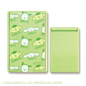 （取り寄せ品）コンパクトミラー ぽむぽむぷりん と しなもろーる と ぽちゃっこ　オクタニ