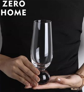 北欧風 ガラス製 飲用器具 ワイングラス シャンパン専用