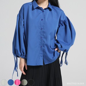 衬衫 新商品 2025年 褶边/褶皱袖子