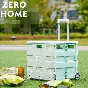 折りたたみ可能 小型運搬カート プラスチック製 ワンドルーフ 買い物・小物運搬
