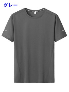 Tシャツ 半袖 ラウンドネック 夏 無地 快適 メンズ ファッション MBQ2764