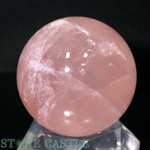 ☆一点物☆【置き石】丸玉 マダガスカルスターローズ (EX) 約68mm No.40 【天然石 パワーストーン】