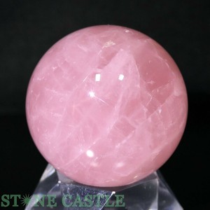 ☆一点物☆【置き石】丸玉 マダガスカルスターローズ (EX) 約56mm No.46 【天然石 パワーストーン】
