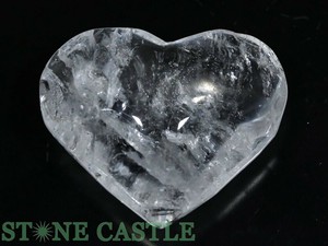 ☆一点物☆【置き石】ハート型 レムリアン水晶 (3A) No.07 【天然石 パワーストーン】