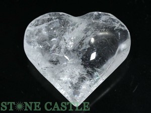 ☆一点物☆【置き石】ハート型 レムリアン水晶 (3A) No.10 【天然石 パワーストーン】