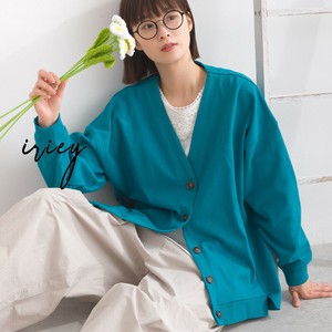 罩衫 V领 开衫 棉