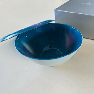 iroikoi カフェオレボールセット　雪景色　【山中漆器】