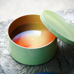iroikoi 5.5丸二段重　鶴仙渓(かくせんけい)　【山中漆器】
