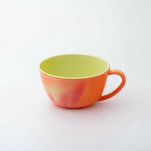 iroikoi  4.8手付スープカップ　鶴仙渓(かくせんけい)　【山中漆器】