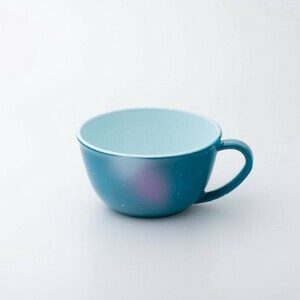 iroikoi  4.8手付スープカップ　雪景色　【山中漆器】
