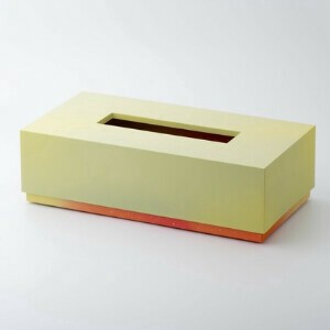 iroikoi ティッシュボックス　鶴仙渓（かくせんけい）　【山中漆器】