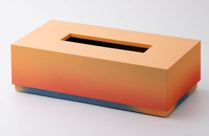 iroikoi ティッシュボックス　晩夏（ばんか）　【山中漆器】