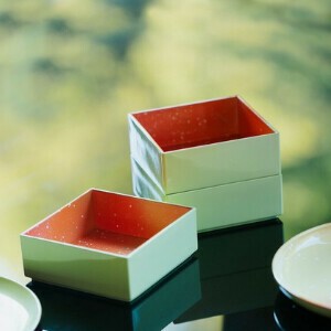 iroikoi 3．0三段重　鶴仙渓（かくせんけい）　【山中漆器】