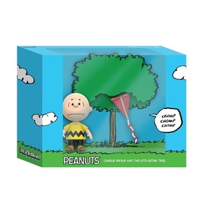 【特別 新商品】MCZ005-Peanuts ReAction Figures - Charlie Brown (Kite-Eating Tree)