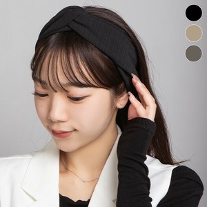ヘアバンド《クロスデザインターバン 全3色》