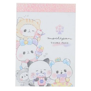【メモ帳】もちもちぱんだ ミニミニメモ 遊園地スイーツ