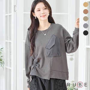 【2025新作】【L〜LL】アシンメトリーポケットデザインスウェット(N12-817)(7号店) FM7