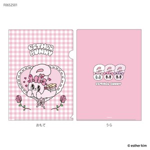 【予約商品】【キャラクター】【かわいい】エスターバニー　A4クリアファイル「リボンバニー」
