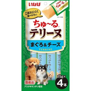 ［いなばペットフード］いなば ちゅ〜るテリーヌ  まぐろ＆チーズ 15g×4本