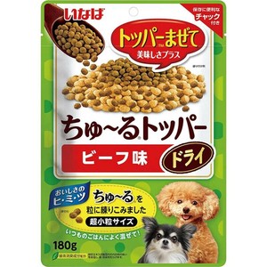 ［いなばペットフード］いなば ちゅ〜るドライトッパー ビーフ味 180g