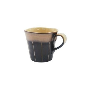 M5311 マグカップ 金彩十草 黒 和食器