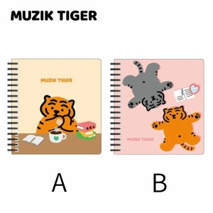 【サンスター文具】MUZIK TIGER ムジークタイガー Wリングノート