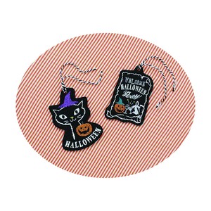 圣诞节用品 黑猫 标签 9月中旬进货