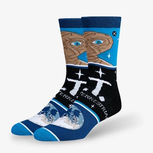 【ODD SOX（オッド ソックス）】クルー ソックス LARGE FEET E.T. MASH-UP OS-SOC-M-35850MONCD