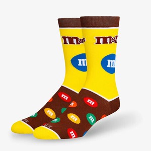 【ODD SOX（オッド ソックス）】クルー ソックス LARGE FEET M&M'S