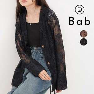 【予約販売】フラワーレースジャケット◇撥水性と速乾性に優れた羽織【8月29日頃出荷予定】2025秋冬新作