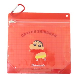 【ポーチ】クレヨンしんちゃん カラビナジッパーケース しんちゃん