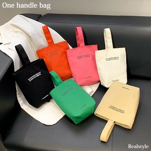 選べる6カラーキャンバス縦型シンプルワンハンドルバッグ czysbg01506