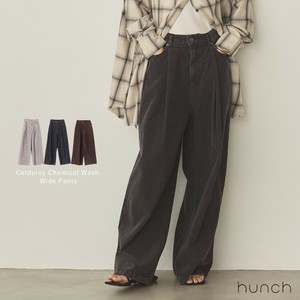 Pre-order Full-Length Pant Corduroy Wide Pants [2025 NEW] Autumn/Winter