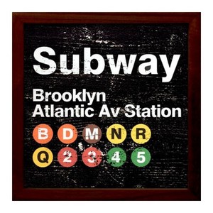 アートパネル SIGN FRAME subway ZSF-52027