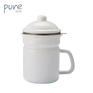 豊琺瑯 pure ピュア・ホーローオイルポット　WT PU-2317-WT