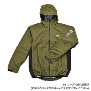 ミツウマ　ギャレックレインウェア パーカー No.8500  カーキー  L